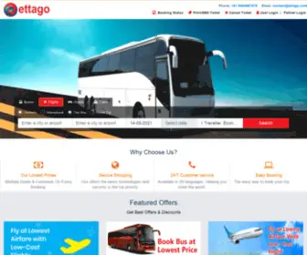 Ettago.com(Best Travel Website) Screenshot