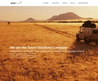 Ettaingroup.com(The Talent Solutions Company) Screenshot