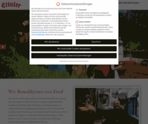 Ettaler.de(Brauerei) Screenshot