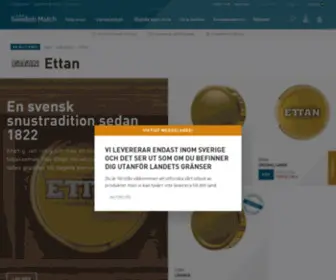 Ettansnus.com(Ettansnus) Screenshot