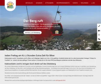 Ettelsberg-Seilbahn.de(Jede Fahrt ein Erlebnis) Screenshot