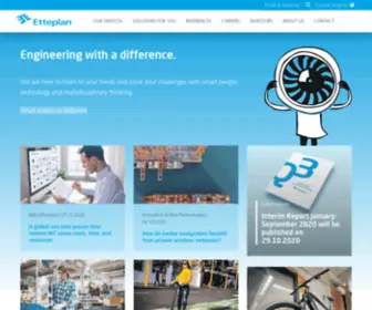 Etteplan.com(Engineering company with a Difference) Screenshot