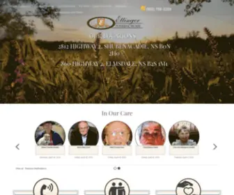 Ettingerfuneralhome.com(Ettinger Funeral Home) Screenshot