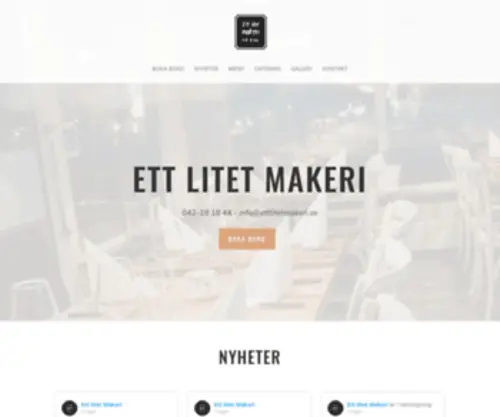 Ettlitetmakeri.se(Ett litet makeri) Screenshot