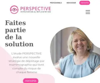 Etudeperspective.ca(Accueil) Screenshot