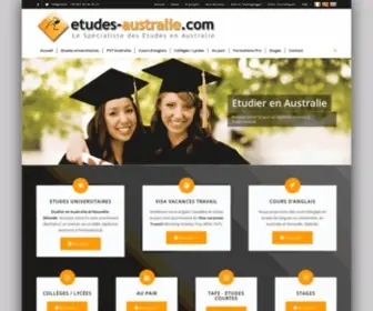 Etudes-Australie.com(Etudier en Australie) Screenshot