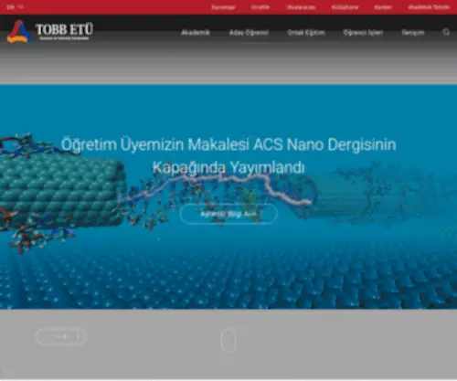 Etu.edu.tr(Ankara'da 2004 yılında eğitim) Screenshot