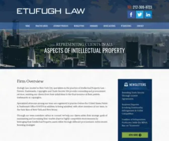 Etufughlaw.com(Etufugh Law) Screenshot