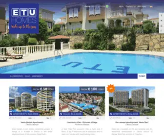 Etuhomesalanya.com(Real Estate in Alanya) Screenshot
