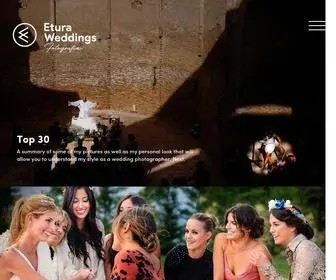 Eturaweddings.com(Fotografía de bodas en Zaragoza) Screenshot