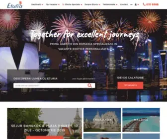 Eturia.ro(La Eturia gasesti vacante exotice personalizate cu servicii de calitate. Ai incluse) Screenshot