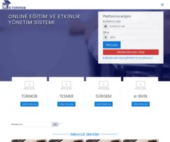 Eturmob.org.tr(E-TÜRMOB) Screenshot