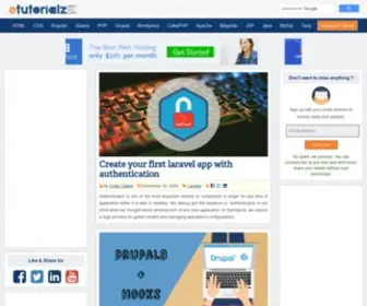 Etutorialz.com(A technical hub for all) Screenshot