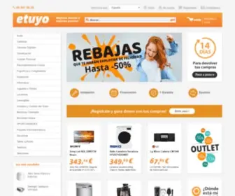 Etuyo.com(Comprar electrodomésticos online) Screenshot