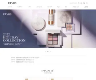 Etvos.com(《公式》エトヴォス／ミネラルメイク＆セラミドスキンケア) Screenshot