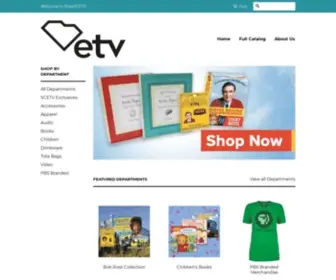 EtvStore.org(ShopSCETV) Screenshot