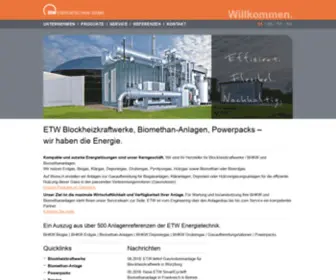 ETW-Energie.de(Wir haben die Energie) Screenshot