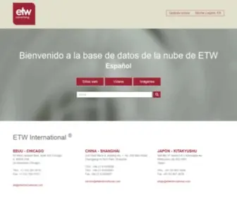 Etwinternational.es(ETW Cloud) Screenshot