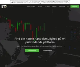 Etxcapital.dk Screenshot
