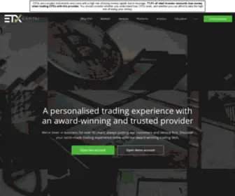 Etxcapital.ie(ETX Capital) Screenshot