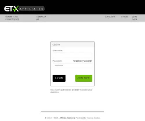 Etxpartners.com(Shop for over 300) Screenshot