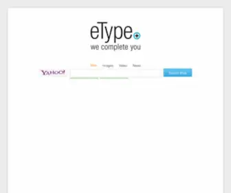 Etypestart.com(Search the web) Screenshot