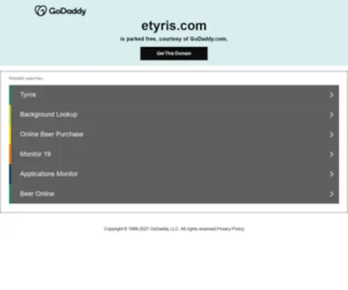 Etyris.com(Etyris) Screenshot