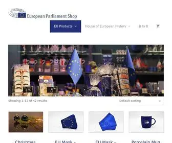 EU-Parliamentshop.eu(The official Shop of the European Parliament) Screenshot