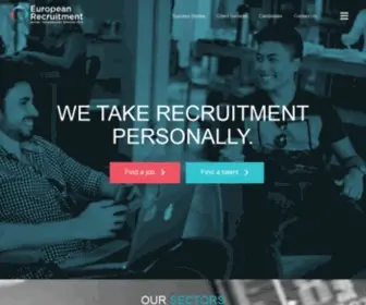 EU-Recruit.com(Technology Recruitment Agency) Screenshot