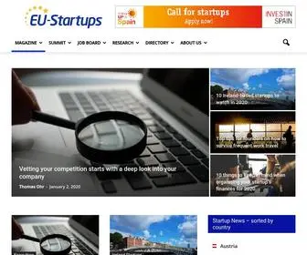 EU-Startups.com(Spotlight on European startups) Screenshot