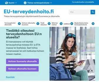 EU-Terveydenhoito.fi(Etusivu) Screenshot