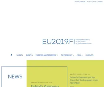 EU2019.fi(Finland) Screenshot