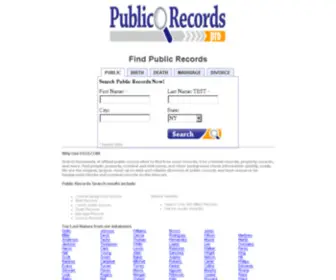 EU33.com(Find Public Records) Screenshot