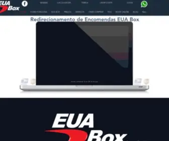 Euabox.com.br(REDIRECIONAMENTO DE ENCOMENDAS) Screenshot