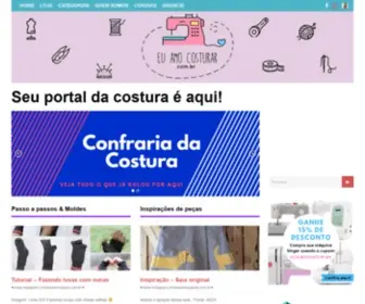 Euamocosturar.com.br(Seu portal da costura é aqui) Screenshot