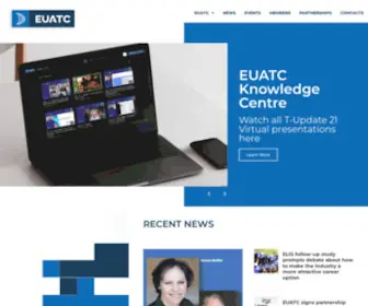 Euatc.org(EUATC Web) Screenshot