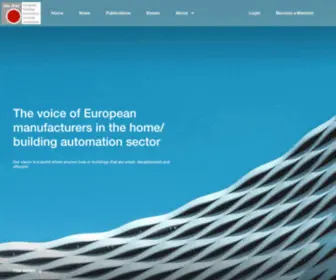 Eubac.org(The European Building Automation and Controls Association) Screenshot