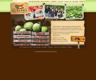 Eubanksproduce.com(Eubanks Produce) Screenshot