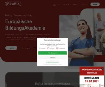 Eubia.de(Bildung) Screenshot