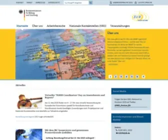 Eubuero.de(Europäische Forschungsförderung) Screenshot