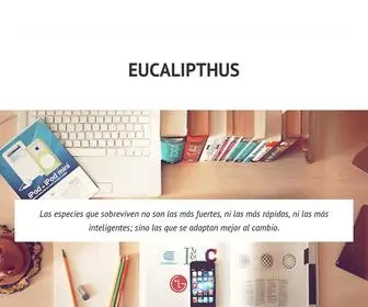 Eucalipthus.com(Estrategias Publicitarias) Screenshot