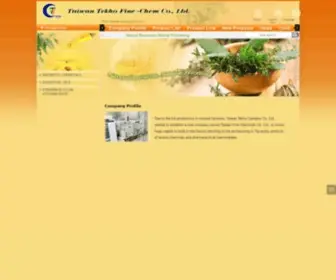 Eucalyptol.com(TAIWAN TEKHO FINE) Screenshot