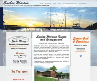 Eucheemarinaresort.com(Euchee Marina Resort) Screenshot