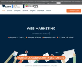 Euchia.it(Euchia Web Marketing) Screenshot