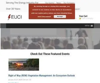 Euci.com(Energy Conferences) Screenshot