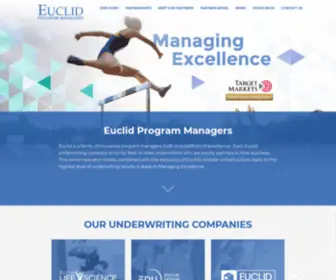 Euclidprograms.com(A Family of Insurance Program Managers) Screenshot