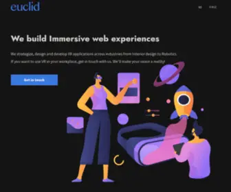 EuclidXR.com(Enterprise) Screenshot