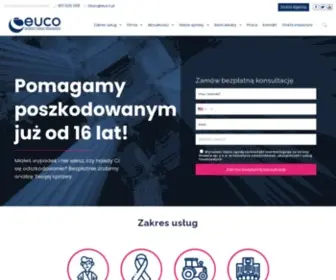 Euco.pl(ODSZKODOWANIA) Screenshot
