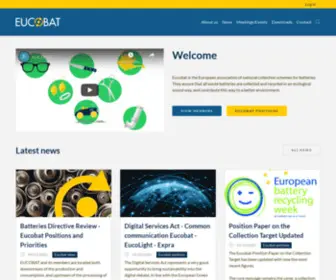 Eucobat.eu(Home) Screenshot