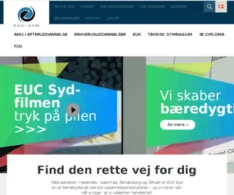 Eucsyd.dk(EUC Syd) Screenshot